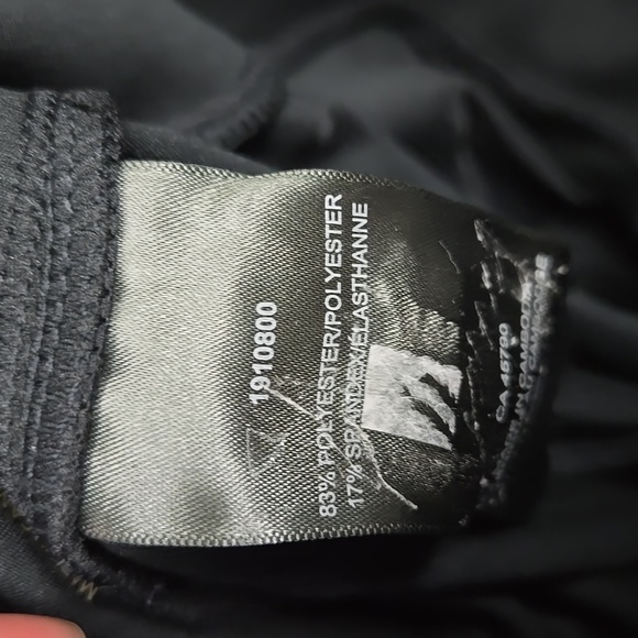 Danskin Size XS Black High Rise Ankle Length Leggings - Picture 8 of 10